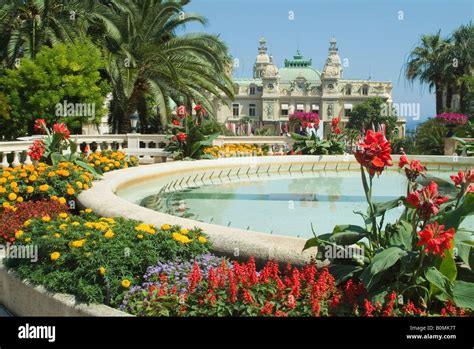 decorations in place du casino monte carlo 2019 - gardens of monte carlo casino.